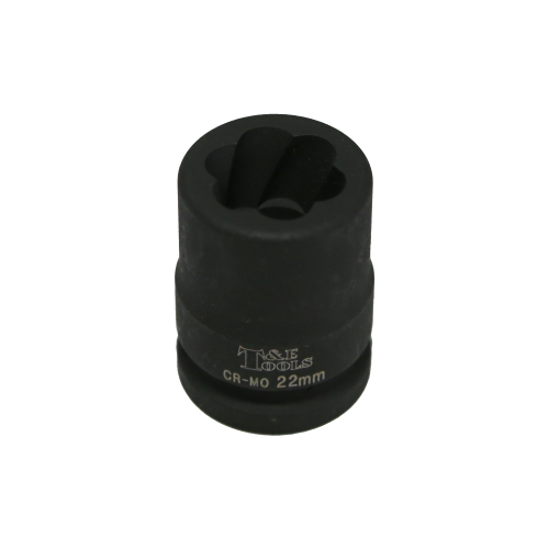 No.T4522 - 22mm x 3/4"Drive Impact Twist Socket,
