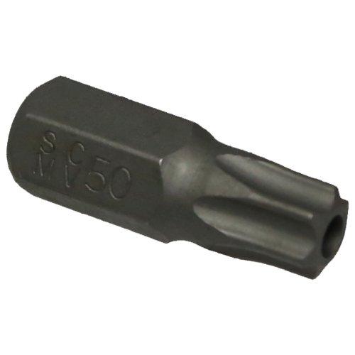 T50 Tamper Torx-r x 10mm Hex Bit 30mm T&E Tools T5250