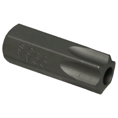 T55 Tamper Torx-r x 10mm Hex Bit 30mm T&E Tools T5255