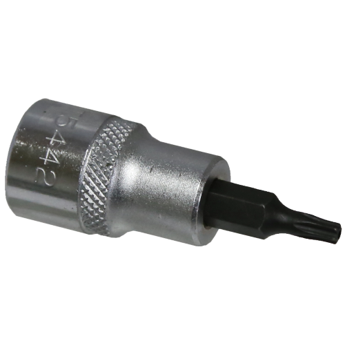 T15 x 3/8"Drive Tamper Torx Socket 50mm long T&E Tools T5442