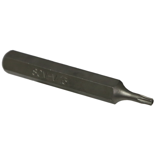 T15 Tamper Torx 10mm Hex x 75mm Long T&E Tools T5815