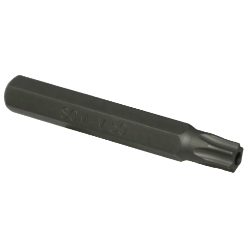 T50 Tamper Torx 10mm Hex x 75mm Long T&E Tools T5850