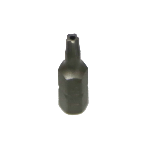 T15 x 1/4"Hex Five Point Tamper Torx Bit 25mm long T&E Tools T5915