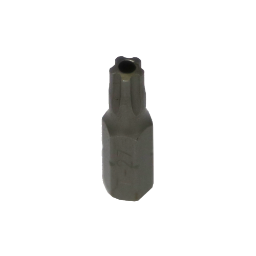 T27 x 1/4"Hex Five Point Tamper Torx Bit 25mm long T&E Tools T5927