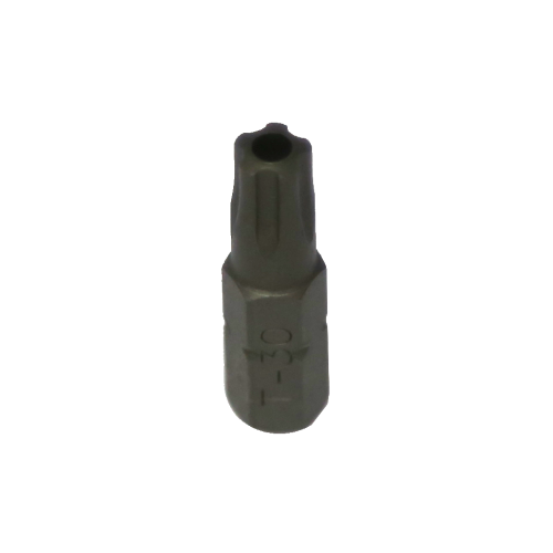 T30 x 1/4"Hex Five Point Tamper Torx Bit 25mm long T&E Tools T5930