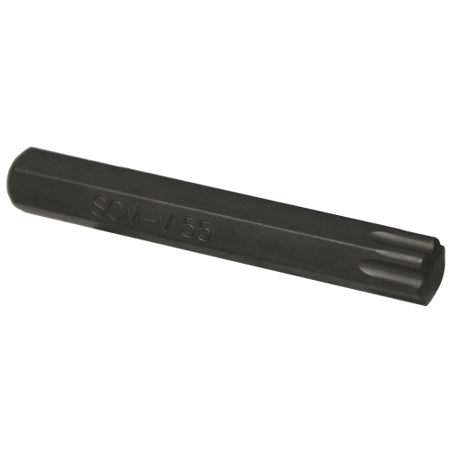 T55 Torx-Plus Impact Bit 10mm Hex x 75mm long T&E Tools T6355