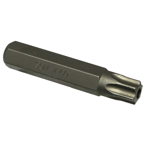 T60 Tamp/Torx 14mm Hex x 75mm Long T&E Tools T6860