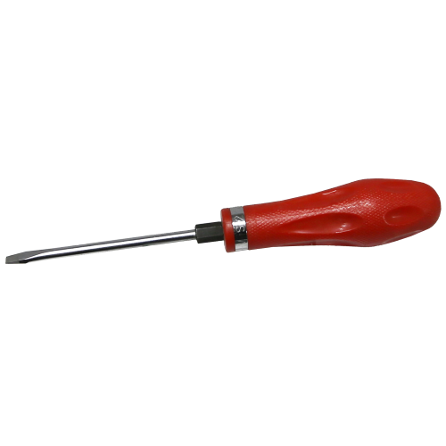 5 x 100mm Slotted S2 Steel Screwdriver T&E Tools T75100