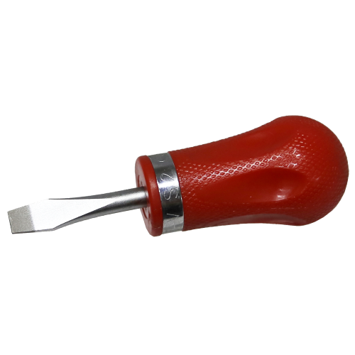 6 X 38mm Stubby Slotted S2 Steel Screwdr T&E Tools T76038