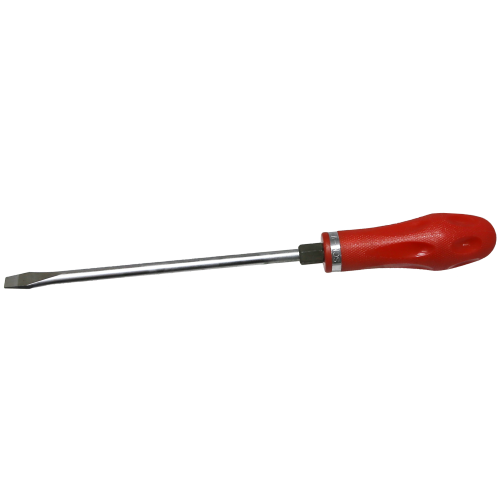8 x 200mm Slotted S2 Steel Screwdriver T&E Tools T78200