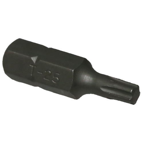 T25 5 Point Torx-Plus Insert Bit 5/16" Hex x 32mm Length T&E Tools T79125