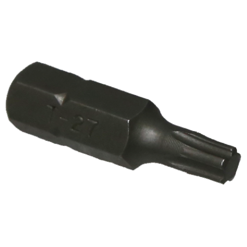 T27 5 Point Torx-Plus Insert Bit 5/16" Hex x 32mm Length T&E Tools T79127