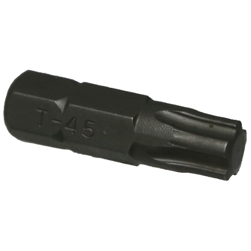 T45 5 Point Torx-Plus Insert Bit 5/16" Hex x 32mm Length T&E Tools T79145