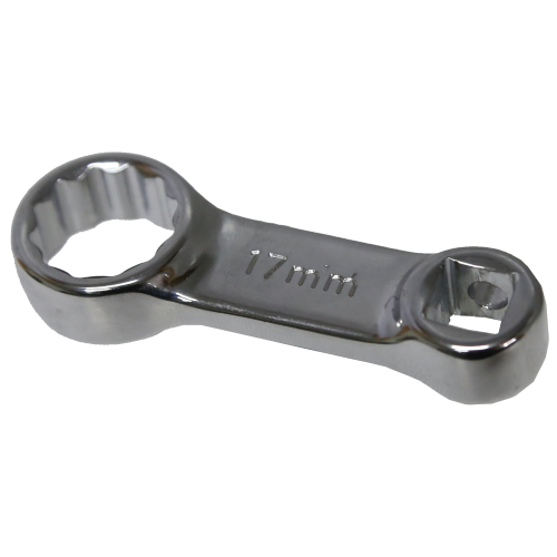 17mm  x 3/8"Drive Torque Adaptor  2" Long T&E Tools TA017M