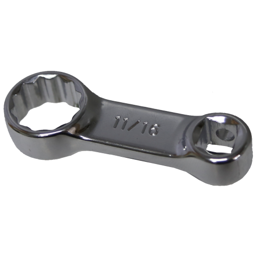 11/16"  x 3/8"Drive Torque Adaptor  2" Long T&E Tools TA022