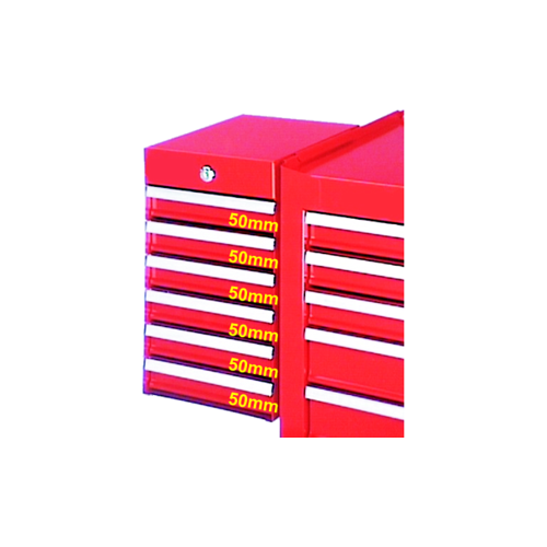 Six Drawer Mini-Side Tool Cabinet/Caddy T&E Tools TES666