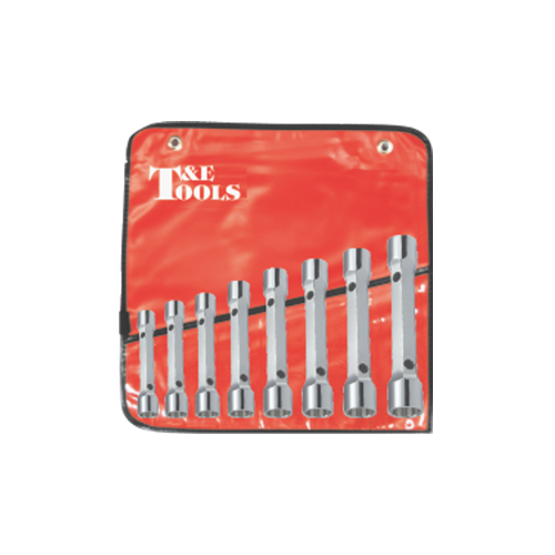 8 Piece Metric Forged Tube Spanner Set T&E Tools TF1008