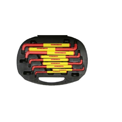 9 Piece VDE Torx Long Key Wrench Set T&E Tools TK09B