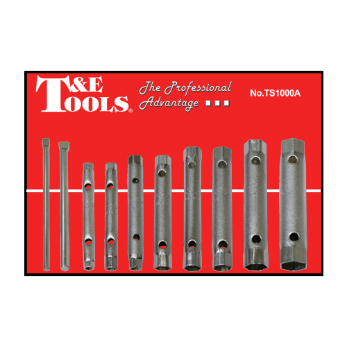 1/4 to 15/16" SAE TubeSpanner Set T&E Tools TS1000A