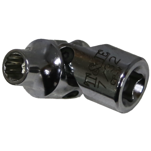 7/32" x 12Pt 1/4"Dr. Universal Socket T&E Tools U1307