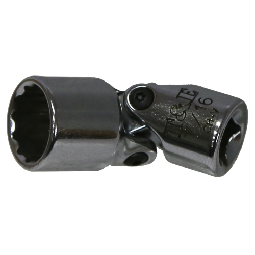 7/16" x 12Pt 1/4"Dr. Universal Socket T&E Tools U1314