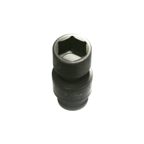 11/16" x 3/8" Drive SAE Universal Impact Socket (6 Point) T&E Tools U7322