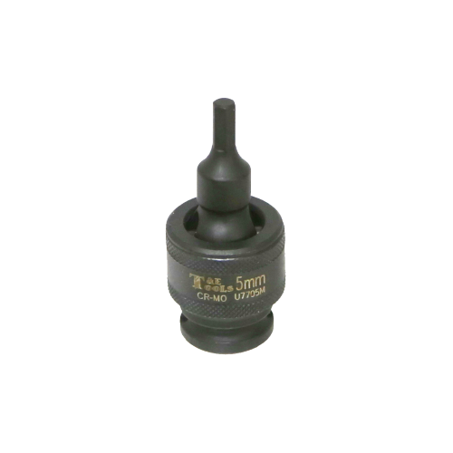 5mm x 3/8"Dr. Impact Uni. In-Hex Socket T&E Tools U7705M