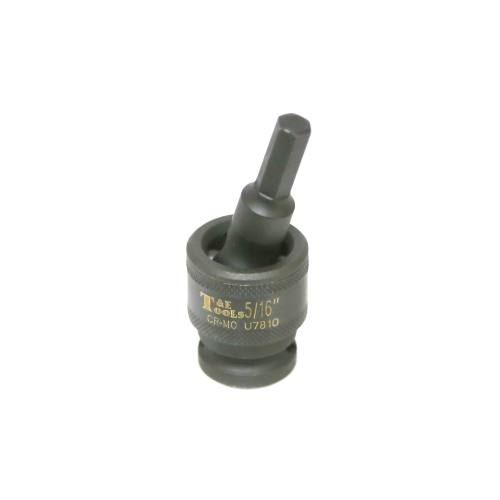 5/16" x 1/2"Dr. Impact Uni. In-Hex Socket T&E Tools U7810