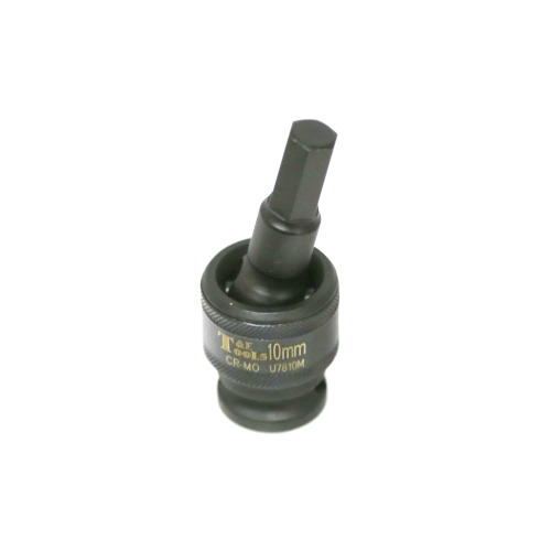 10mm x 1/2"Dr. Impact Uni. In-Hex Socket T&E Tools U7810M