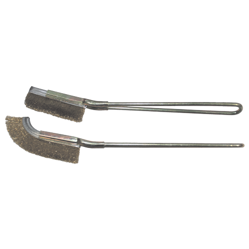 2 Piece Steel Hand Brush Set T&E Tools V01