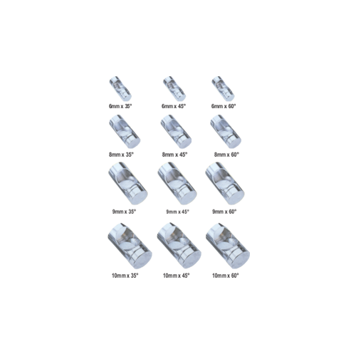 Angle Mirror Attachment (10mm x 45°) T&E Tools VGS10M45