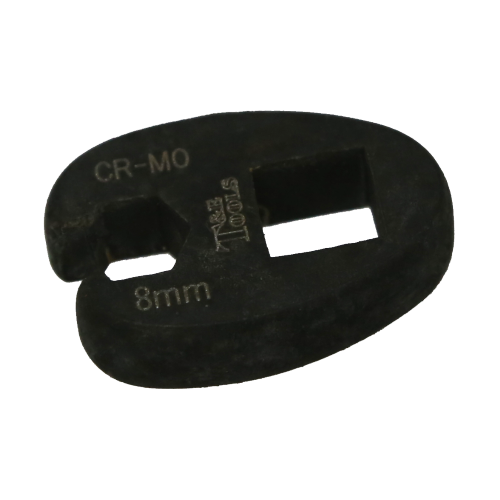 8mm x 3/8" Drive Flare Nut Crowsfoot Wrench T&E Tools W1308M