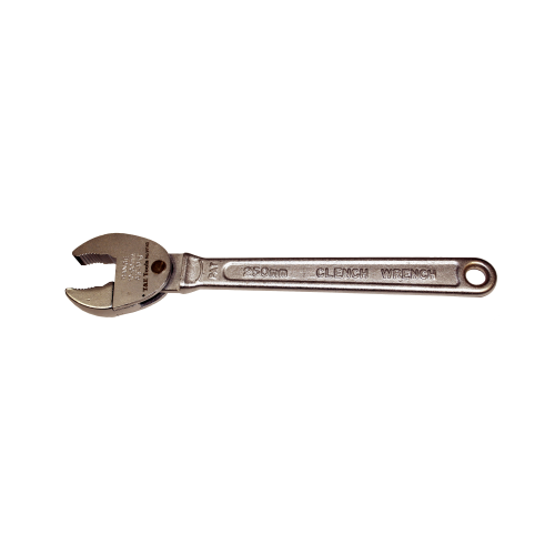 10" Adjustable Clench Wrench T&E Tools W140