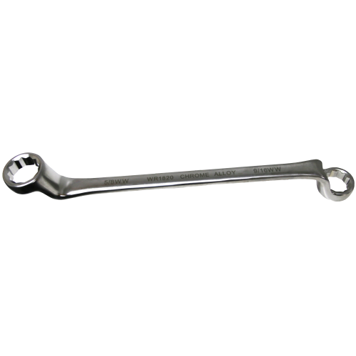 9/16" x 5/8" Whitworth Double-End Ring Wrench T&E Tools WR1820