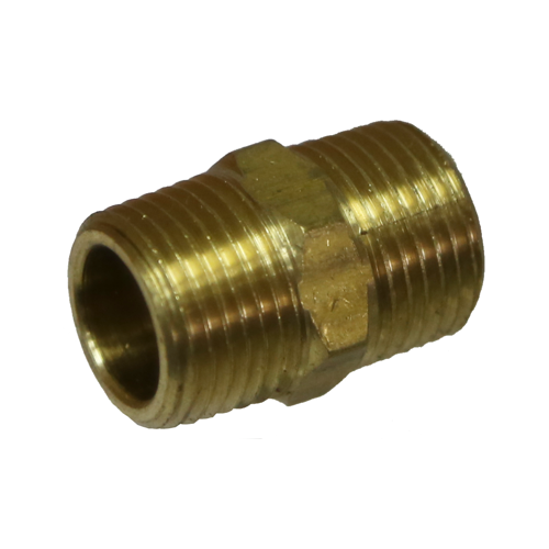 Double End Male Nipple (3/8" x 3/8" NPT) T&E Tools X1212