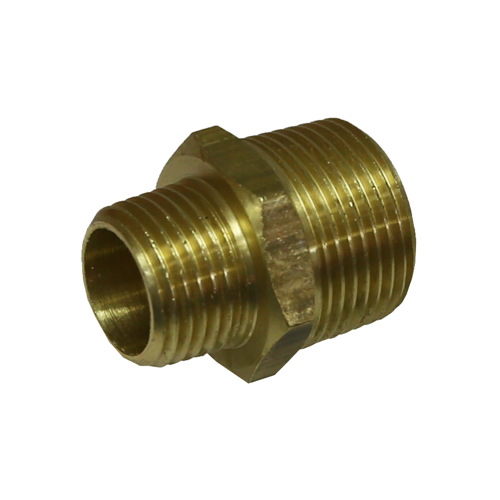 Double End Male Reducing Nipple (3/4" x 1/2" NPT) T&E Tools X2416