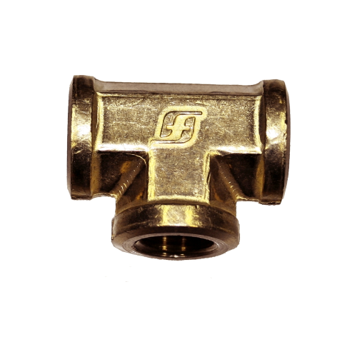 Three Way Female Tee (1/4" NPT) T&E Tools XFT0808