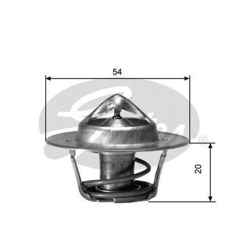 Thermostat Gates TH00191 for FORD CADILLAC F-350 DEVILLE F-150 4.9L 5.8L