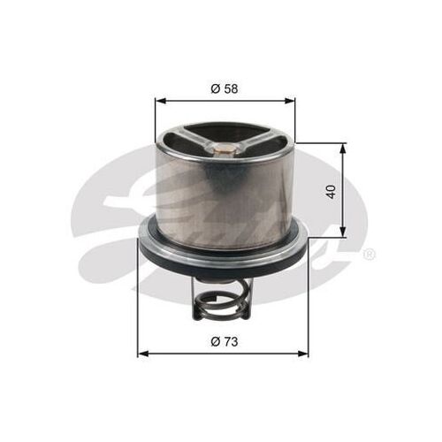 Thermostat Gates TH07882 for BMW 5 E34 3.6L E39 4.9L Z8 E52 4.9L Petrol