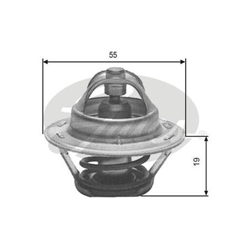 Thermostat Gates TH12389G1 for PEUGEOT 405 4B 1994-1995 2L Petrol