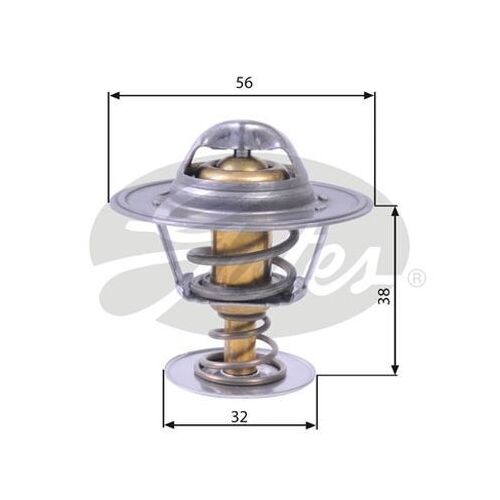 Thermostat Gates TH13182G1 for FIAT 128 130 1971-84 Petrol 1.3L 3.2L