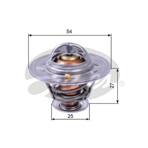 Thermostat Gates TH22779G1 for ALFA ROMEO Spider 1750-2000 105 1967-72 1.8L Petrol