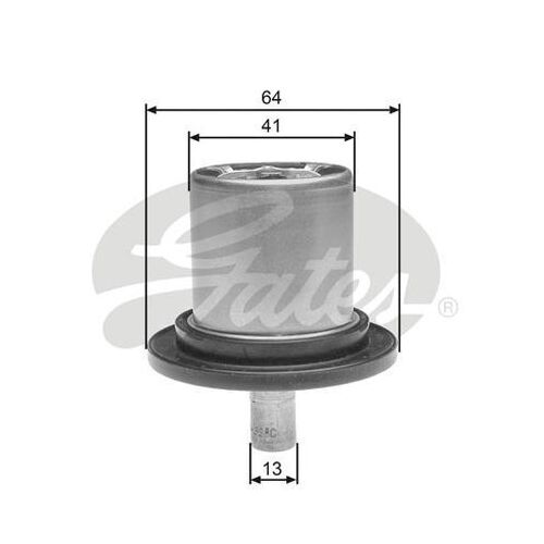 Thermostat  Gates TH25882G1 for Peugeot 607 9D, 9U Sedan 24V 3.0 Petrol XFX (ES9J4S),XFV (ES9A)