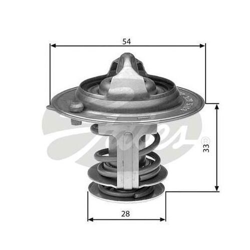 Thermostat  Gates TH29888G1 for Hyundai i30 GD Hatchback 2.0 Petrol G4NC