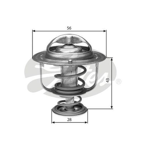 Thermostat Gates TH31388G1 for Mitsubishi Nimbus Proton Satria Toyota Rav 4 Petrol 