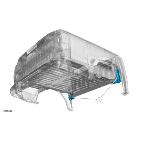 Ute Back Tub J Brace Kit VN1WZ2627726A For Ford Ranger RA 2022-