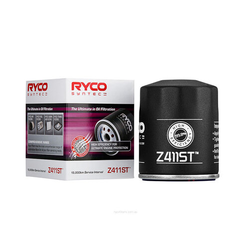 Oil Filter Z411ST Ryco For Proton Suprima 1.6LTP CR Hatchback