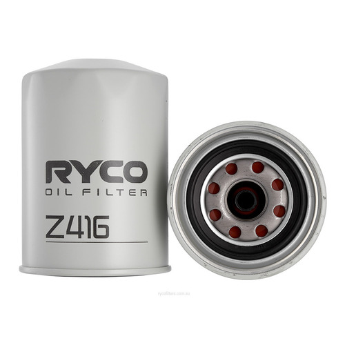 Oil Filter Z416 Ryco For Nissan Patrol 4.2LTD TD42 Y61  GR    GU Station Wagon D 4x4
