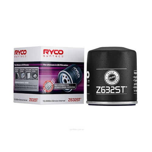 Oil Filter Z632ST Ryco For Ford Mondeo 2.3LTP SEBA MB  MC Wagon 2.3 i 16 V