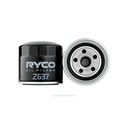 Oil Filter Z637 Ryco For Hyundai Tiburon 2.7LTP G6BA G GK Coupe V6